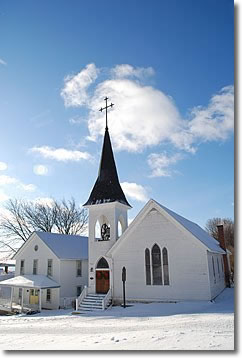 Trinity Church in Winter